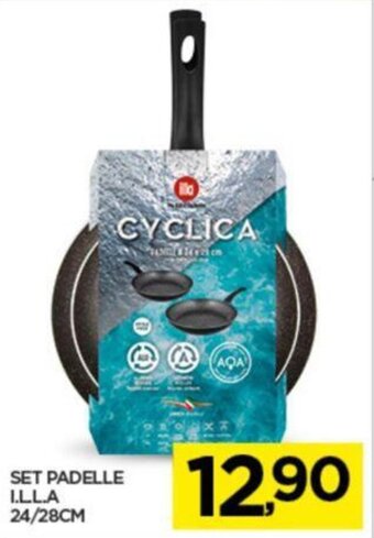 Interspar SET PADELLE I.LL.A 24/28CM offerta