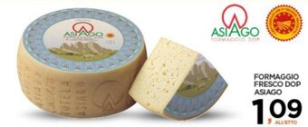 FORMAGGIO FRESCO DOP ASIAGO