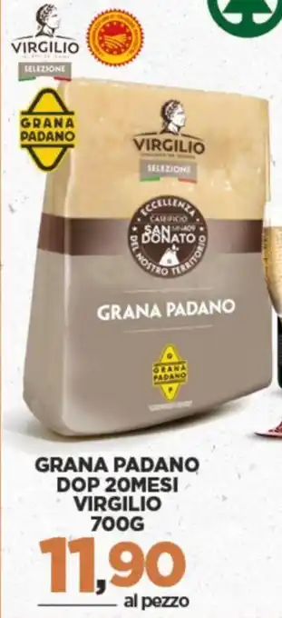 GRANA PADANO DOP 20MESI VIRGILIO 700G