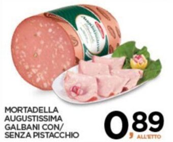 Interspar MORTADELLA AUGUSTISSIMA GALBANI CON/ SENZA PISTACCHIO offerta