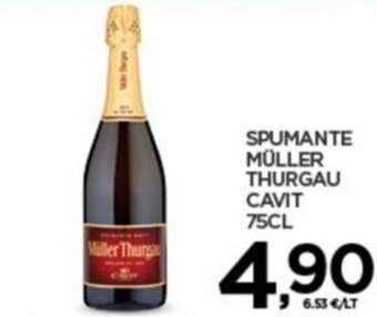 Interspar SPUMANTE MÜLLER THURGAU CAVIT 75CL offerta