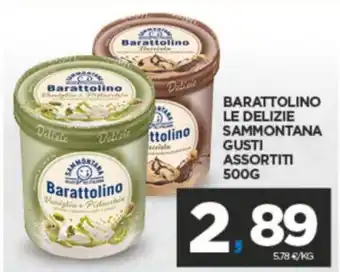 Interspar BARATTOLINO LE DELIZIE SAMMONTANA GUSTI ASSORTITI 500G offerta