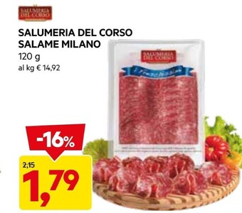 DPiù Salumeria del corso salame milano offerta