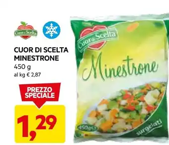 DPiù Cuor di scelta minestrone offerta