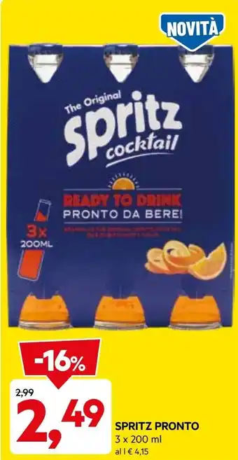 DPiù Spritz - pronto offerta