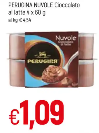 Famila Perugina Nuvole Cioccolato al latte 4x60g offerta