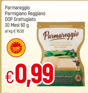 Famila Parmareggio Parmigiano Reggiano Dop Grattugiato 30 Mesi 60g offerta