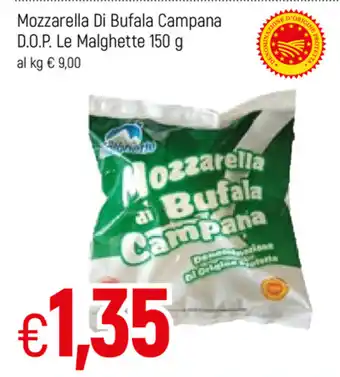 Famila Mozzarella di Bufala Campana D.O.P. Le Malghette 150g offerta