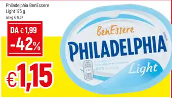 Famila Philadelphia BenEssere Light 175g offerta