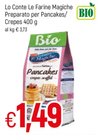 Famila Lo Conte Le Farine Magiche Preparato per Pancakes/Crepes 400g offerta