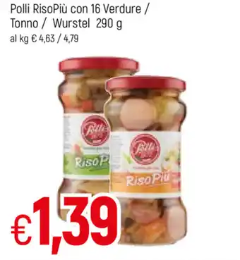 Famila Polli Riso Più con 16 Verdure/ con Tonno/ con Wurstel 290g offerta