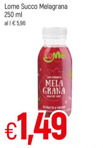 Famila Lome Succo Melagrana 250ml offerta
