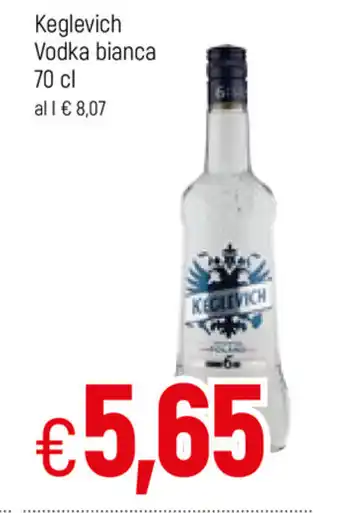 Keglevich Vodka bianca 70cl