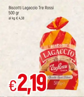 Famila Tre Rossi Lagaccio Biscotti 500gr. offerta
