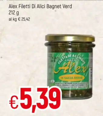 Famila Alex Filetti Di Alici Bagnet Verd 212g offerta