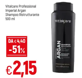 Famila Vitalcare Professional Imperial Argan Shampoo Ristrutturante offerta