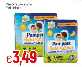 Famila Pampers Sole & Luna Varie Misure offerta