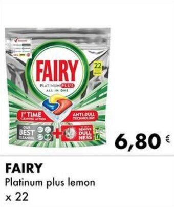 Iper Tosano FAIRY Platinum plus lemon x 22 offerta