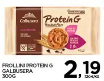 Interspar FROLLINI PROTEIN G GALBUSERA 300G offerta