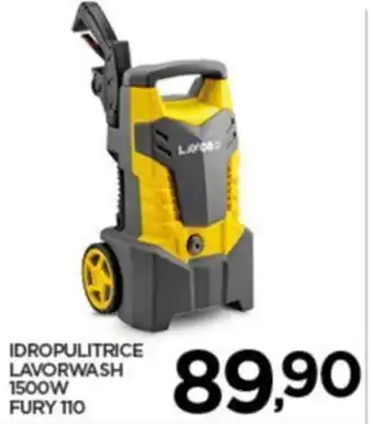 Interspar IDROPULITRICE LAVORWASH 1500W FURY 110 offerta