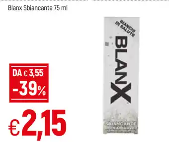 Famila Blanx Sbiancante 75ml offerta