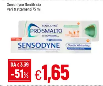 Famila Sensodyne Dentifricio 75ml offerta