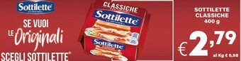 DEM SOTTILETTE CLASSICHE 400 g offerta