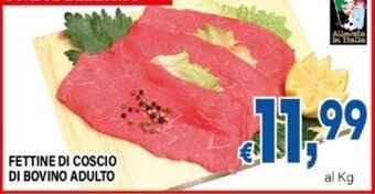 DEM FETTINE DI COSCIO DI BOVINO ADULTO offerta