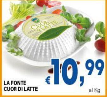 DEM LA FONTE CUOR DI LATTE offerta