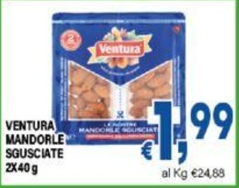 DEM VENTURA MANDORLE SGUSCIATE 2X40 g offerta