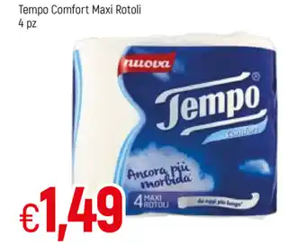 Famila Tempo Comfort Maxi Rotoli 4pz. offerta
