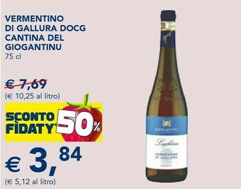 Esselunga Vino bianco offerta