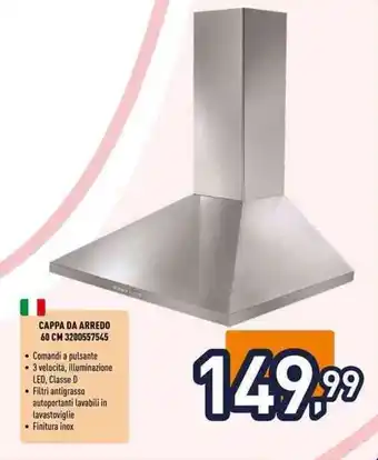 FABER CAPPA DA ARREDO 60 CM 3200557545
