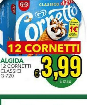 Iper Triscount Algida Cornetto offerta