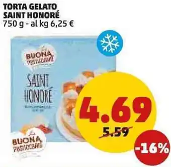 PENNY TORTA GELATO SAINT HONORÉ 750 g offerta