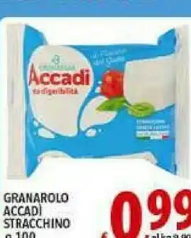 Iper Triscount Accadì Stracchino offerta