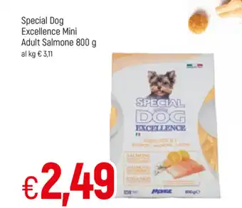 Famila Special Dog Excellence Mini Adult Salmone 800g offerta