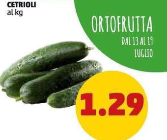 PENNY CETRIOLI offerta