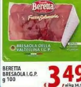 Iper Triscount Beretta Bresaola offerta