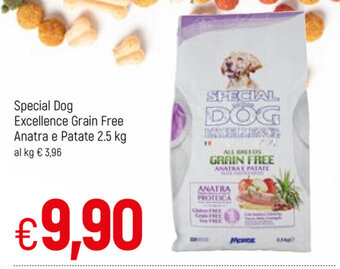 Famila Special Dog Excellence Grain Free Anatra e Patate 2.5 kg offerta