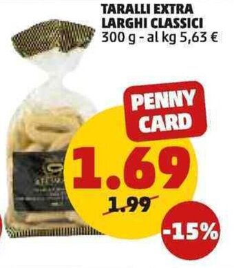 TARALLI EXTRA LARGHI CLASSICI 300 g