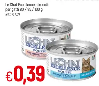 Famila Lechat Excellence alimenti per gatti 80/85/100g offerta