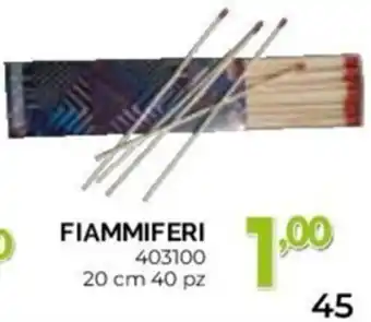 FIAMMIFERI 403100 20 cm 40 pz