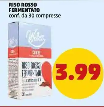PENNY RISO ROSSO FERMENTATO conf. da 30 compresse offerta