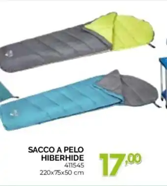 SACCO A PELO HIBERHIDE 411545 220x75x50 cm