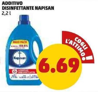 PENNY ADDITIVO DISINFETTANTE NAPISAN 2,2 l offerta