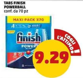 PENNY TABS FINISH POWERBALL conf. da 70 pz offerta
