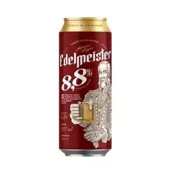 Qui Discount Birra edelmeister 8,8° lattina 50 cl offerta