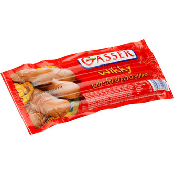 Qui Discount Wurstel puro suino gasser 250 gr offerta