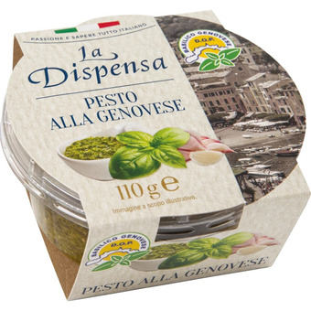 Qui Discount Pesto genovese dop la dispensa 110 gr offerta